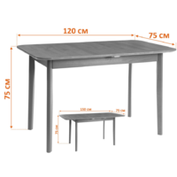 TetChair Соната Люкс раздвижной (антик/черный) Image #15