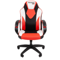 CHAIRMAN Game 17 экокожа (черный/красный/белый) Image #2