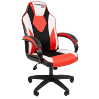 CHAIRMAN Game 17 экокожа (черный/красный/белый) Image #3