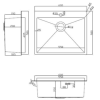ARFEKA ECO AR мойка 600*500, роллер-мат, дозатор BLACK DECOR MILLET GRAINS Image #6