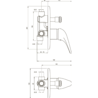 Deante Corio BFCA044P Image #3