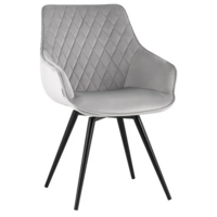 Stool Group Сеул / AV 333-H09-K14PM-08 (велюр светло-серый)