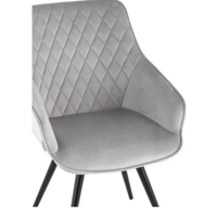 Stool Group Сеул / AV 333-H09-K14PM-08 (велюр светло-серый) Image #2