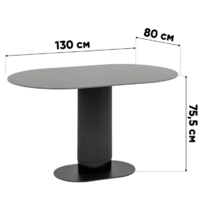 Stool Group Mystery 130x80 / T-015 (белый/керамика) Image #2