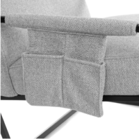 TetChair Чарли Люкс (велюр/букле, VT shape silver) Image #6