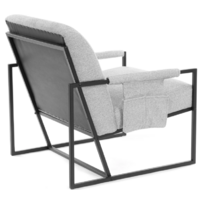 TetChair Чарли Люкс (велюр/букле, VT shape silver) Image #3