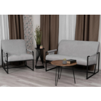 TetChair Чарли Люкс (велюр/букле, VT shape silver) Image #12