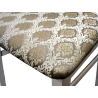 Мебелик Бонита (белый/серебристый/маркус серебристый) Image #3