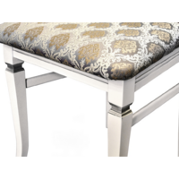 Мебелик Бонита (белый/серебристый/маркус серебристый) Image #4