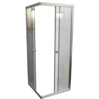 Radomir Берген SQ 90x90 / 1-09-2-0-0-3470 (прозрачное стекло)