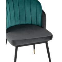 Stool Group Пенелопа / FDC8054 FUT-83 + FUT-74 (вельвет бирюзовый/антрацит) Image #3