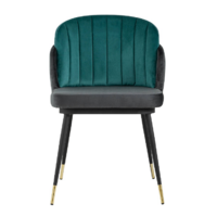 Stool Group Пенелопа / FDC8054 FUT-83 + FUT-74 (вельвет бирюзовый/антрацит) Image #2