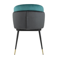 Stool Group Пенелопа / FDC8054 FUT-83 + FUT-74 (вельвет бирюзовый/антрацит) Image #6
