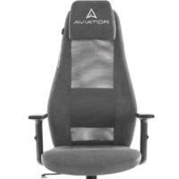 TetChair Aviator PLT metalBL (флок/ткань, серый, 29/W-12) Image #3