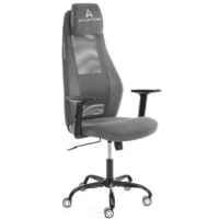 TetChair Aviator PLT metalBL (флок/ткань, серый, 29/W-12)