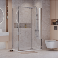 Niagara 110x90x195 / NG-66-11A-A90-34 (хром/прозрачное стекло) Image #6