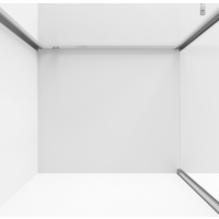 Niagara 110x90x195 / NG-66-11A-A90-34 (хром/прозрачное стекло) Image #5