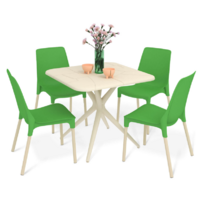 Sheffilton SHT-DS203 (бежевый/зеленый/ваниль) Image #1