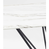 Stool Group Сакраменто 140x90 / DT-968-W-140 (белый/стекло) Image #4