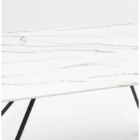 Stool Group Сакраменто 140x90 / DT-968-W-140 (белый/стекло) Image #5