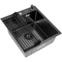 ARFEKA ECO AR мойка 450*500, роллер-мат, дозатор BLACK DECOR Image #1