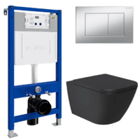 Lauter Nuremberg 21811B + 21901002 (черный, с кнопкой 219703J сатин) Image #1