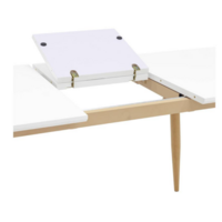 Stool Group Стокгольм раскладной 120-160x80 / DT-1706-120 (белый) Image #3