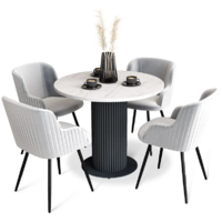 Sheffilton SHT-DS301 (мрамор кристалл/антрацит/серое облако/черный муар)