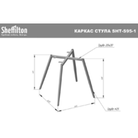 Sheffilton SHT-DS301 (мрамор кристалл/антрацит/серое облако/черный муар) Image #9