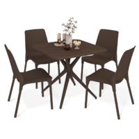 Sheffilton SHT-DS206 (коричневый/коричневый муар) Image #1