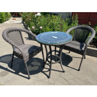 AIKO DECO 2 с круглым столом 7019П Серо-коричневый Image #7