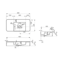 Vincea Solid Surface VWB-6S480MW Image #5