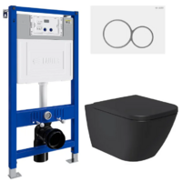 Lauter Nuremberg 21811B + 21901002 (черный, с кнопкой 219702E белый)