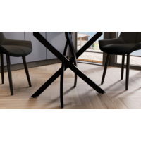 Трия Ниагара тип 1 (черный муар/стекло матовое белый мрамор) Image #6