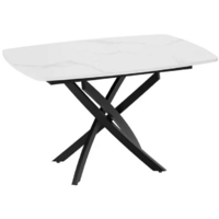 Трия Ниагара тип 1 (черный муар/стекло матовое белый мрамор)