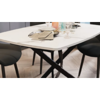 Трия Ниагара тип 1 (черный муар/стекло матовое белый мрамор) Image #4