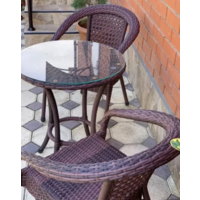 AIKO DECO 2 с круглым столом 7034П шоколад Image #3