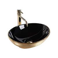 Rea Sofia Black Gold Brush U3310