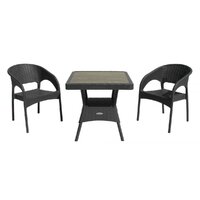 Ellastik Plast Ola Dom S-GS03+K-GS03 (антрацит/темно-серый)