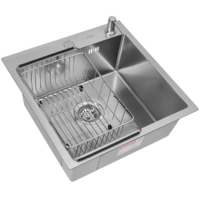 ARFEKA ECO AR мойка 500*500, коландер F, дозатор SATIN DECOR