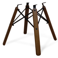 Sheffilton SHT-ST37/S70 (ночное затмение/темный орех микровелюр/дерево) Image #7