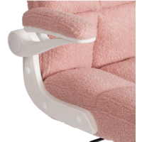 TetChair Lugano Wh ткань Teddy (розовый) Image #5