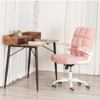 TetChair Lugano Wh ткань Teddy (розовый) Image #12