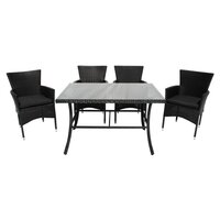 Garden Story Аскер / GS015/GS017 (черный/ротанг серый) Image #1