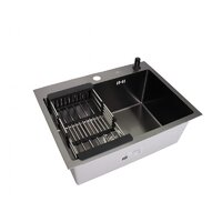 Wisent WS-36050В/GER013 (с сифоном, дозатором и коландером) Image #1