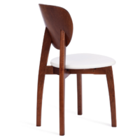 TetChair Diamante жесткое сиденье (бук/коричневый/белый) Image #4