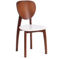 TetChair Diamante жесткое сиденье (бук/коричневый/белый)