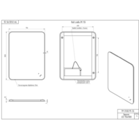 Cersanit Eclipse Fusion 75x100 / 64814 (с подсветкой) Image #11