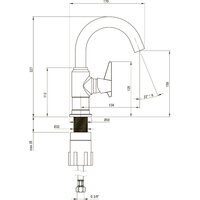Deante TEMISTO BRASS BQT_M20M Image #2
