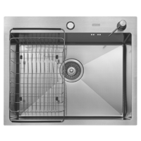 ARFEKA ECO AR мойка 600*500, коландер F, дозатор SATIN DECOR Image #2